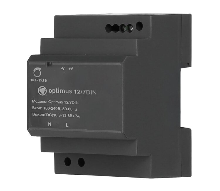 Блок питания Optimus 12/7DIN Блок питания Optimus 12/7DIN